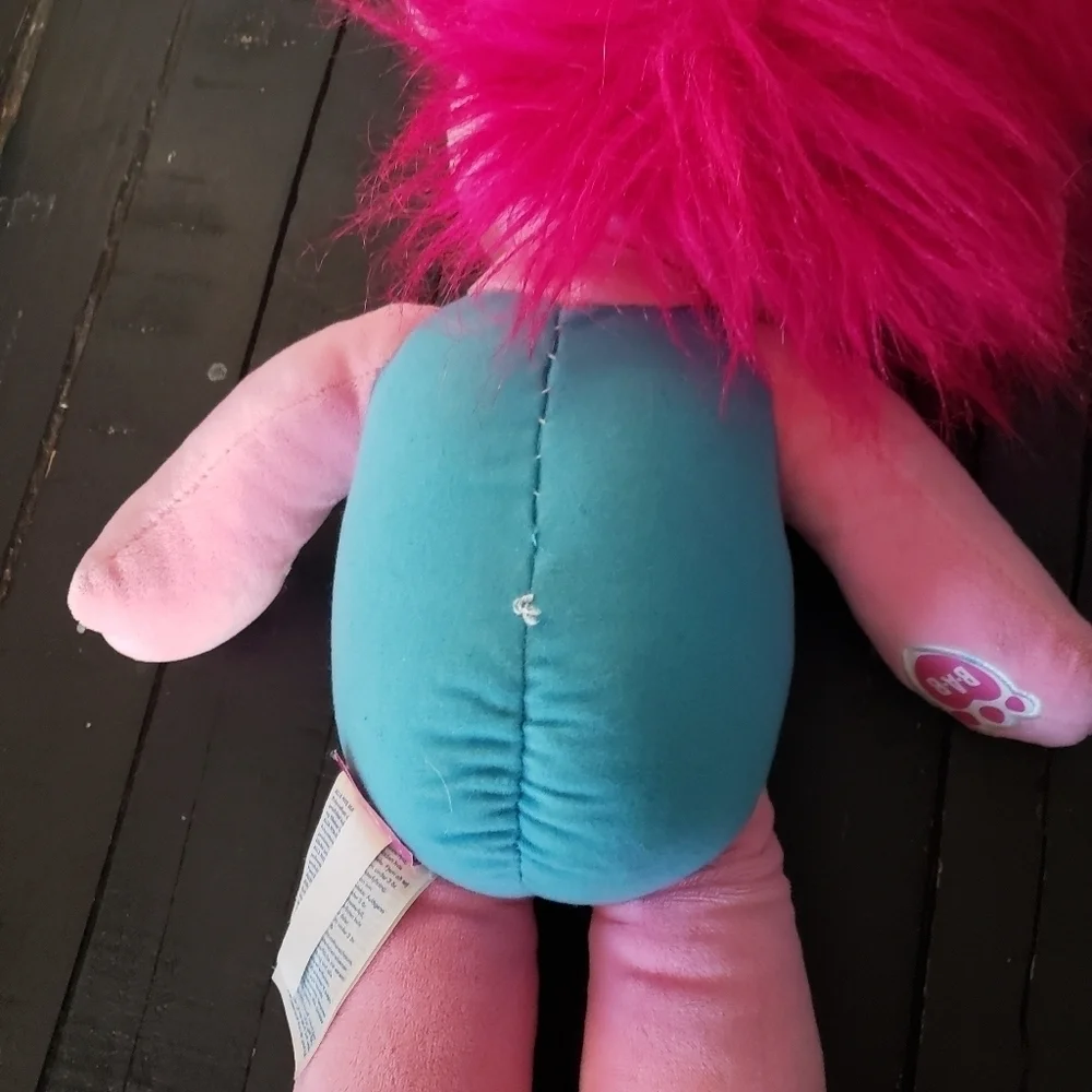 Build-a-Bear BAB Trolls Doll Poppy Stuffed Plush Movie Cartoon Character Toy